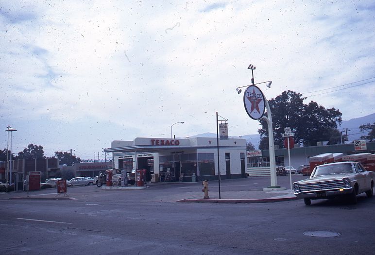 Texaco station, 1967